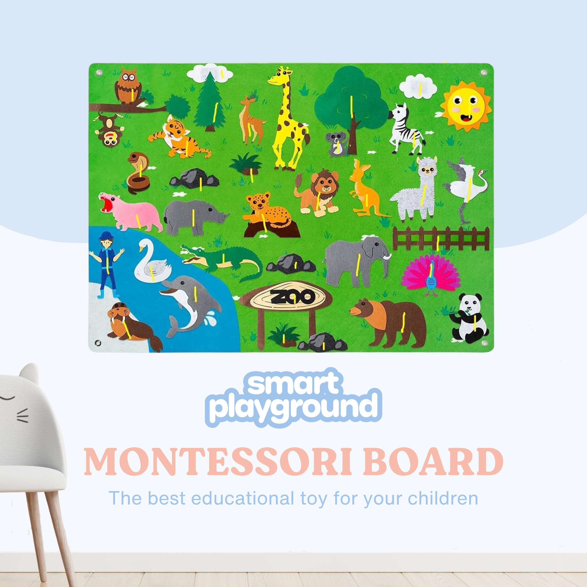 Interactive Montessori Board - SmartPlayground Int.