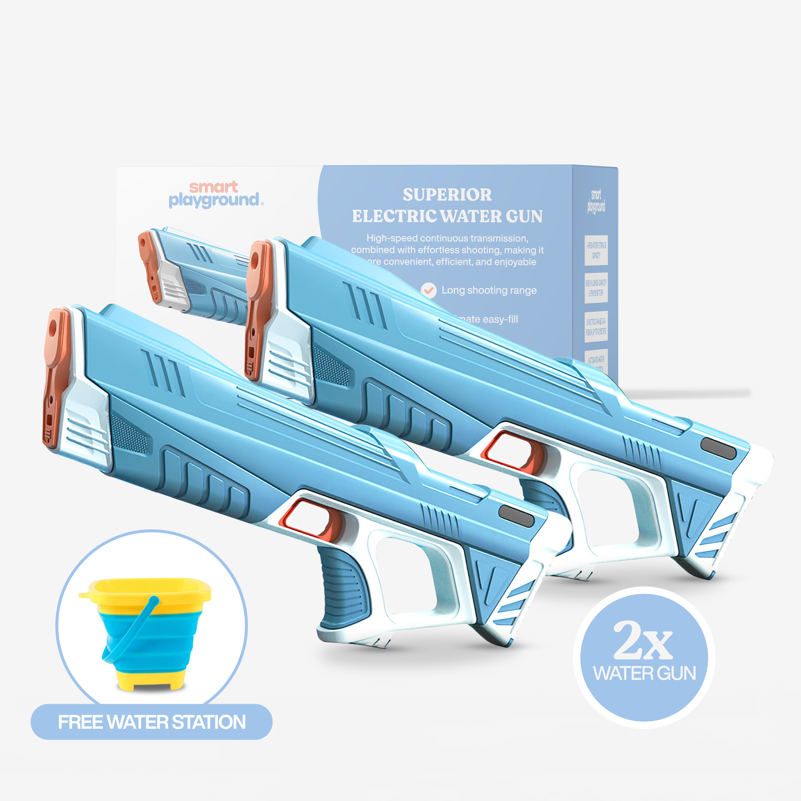 Electric Water Gun (Double Pack) - SmartPlayground Int.