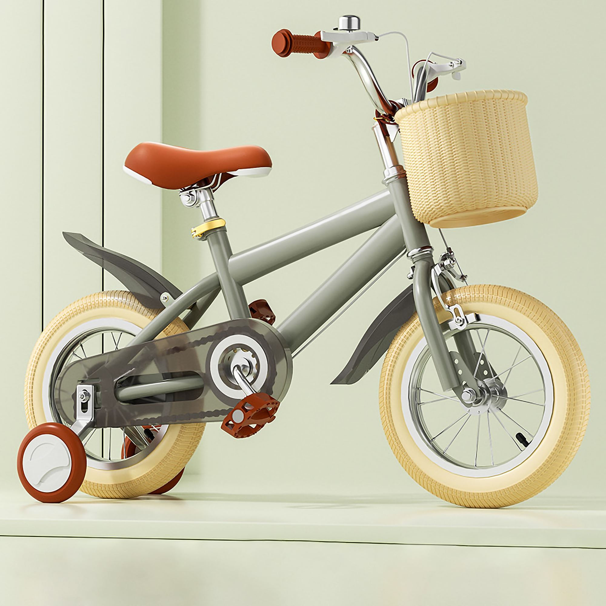 Kids' Bicycle with Training Wheels - SmartPlayground Int.