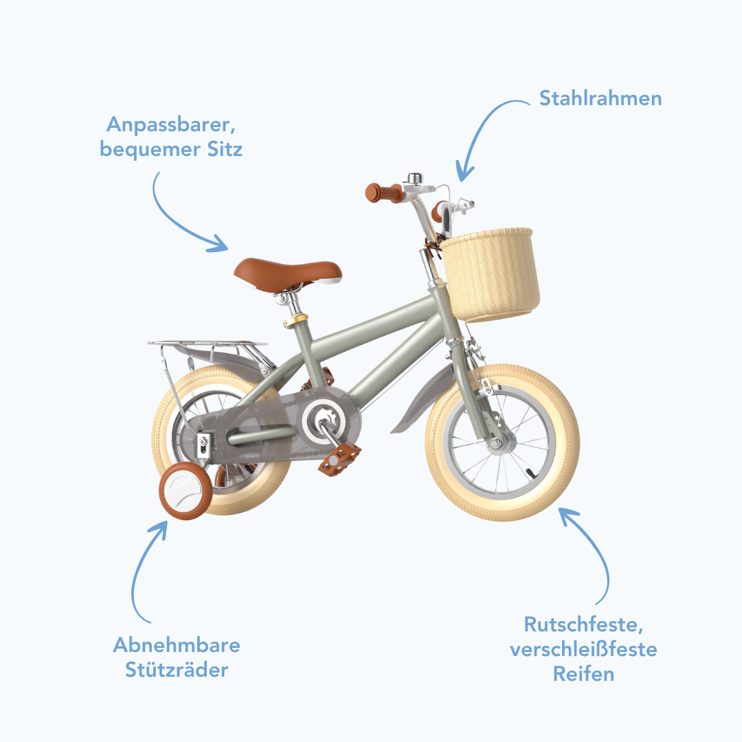 Kids' Bicycle with Training Wheels - SmartPlayground Int.