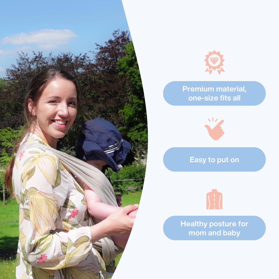 BabyCarrier™ adjustable Baby Sling - SmartPlayground Int.