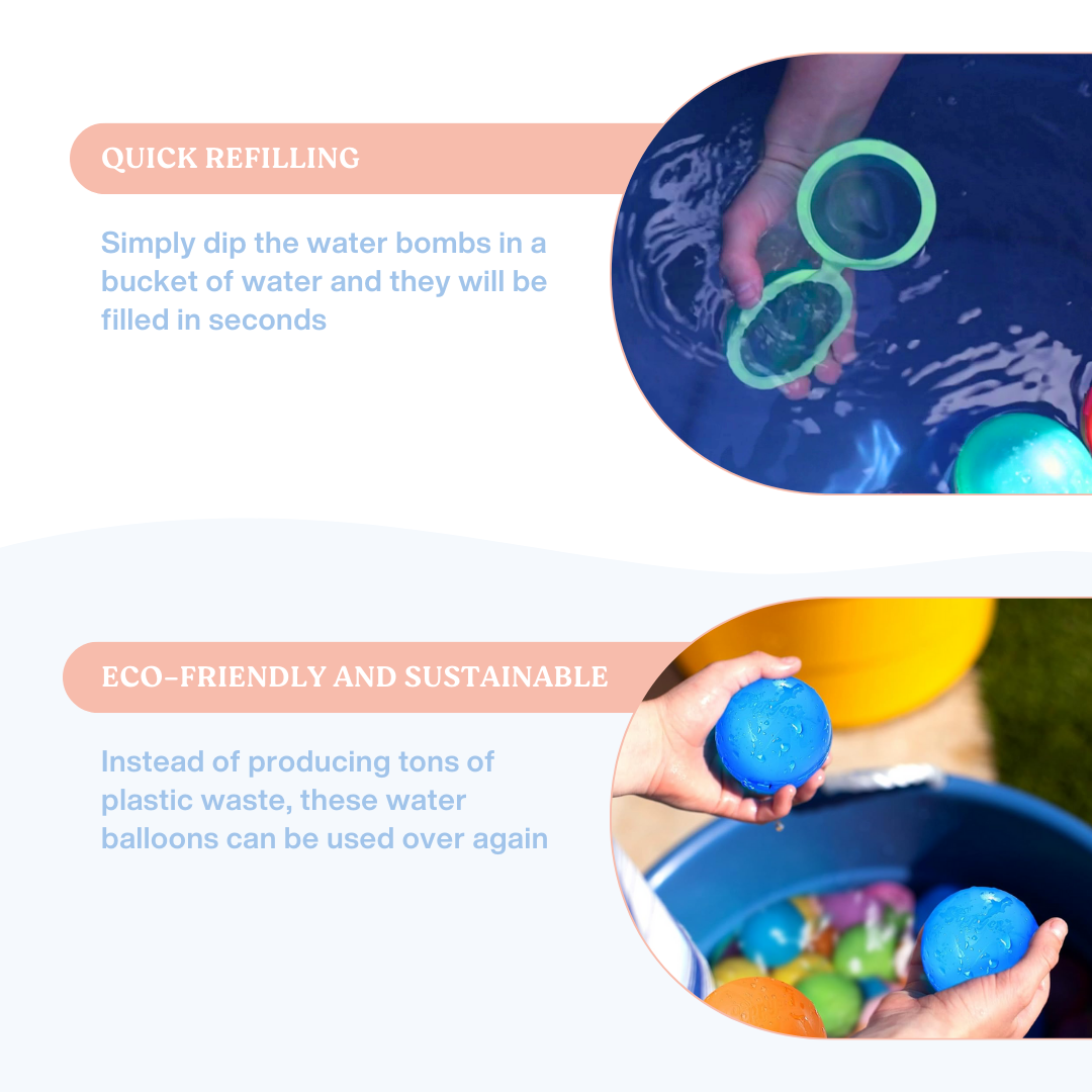 Reusable water balloons - SmartPlayground Int.