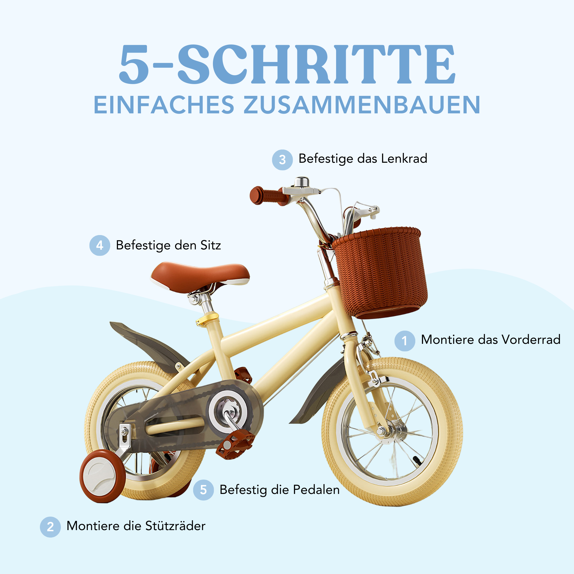 Kids' Bicycle with Training Wheels - SmartPlayground Int.