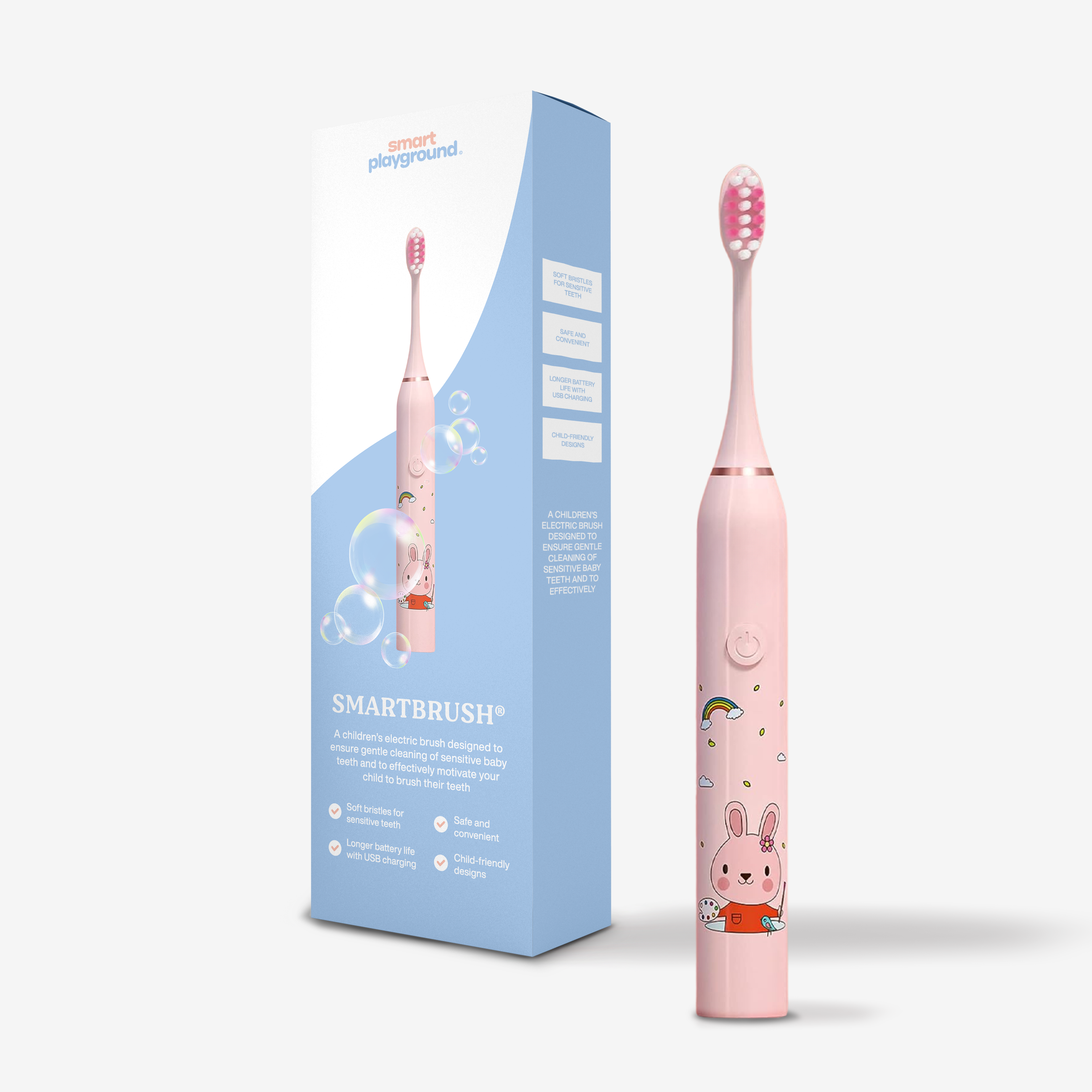 SmartBrush™ Electric Toothbrush for Kids - SmartPlayground Int.