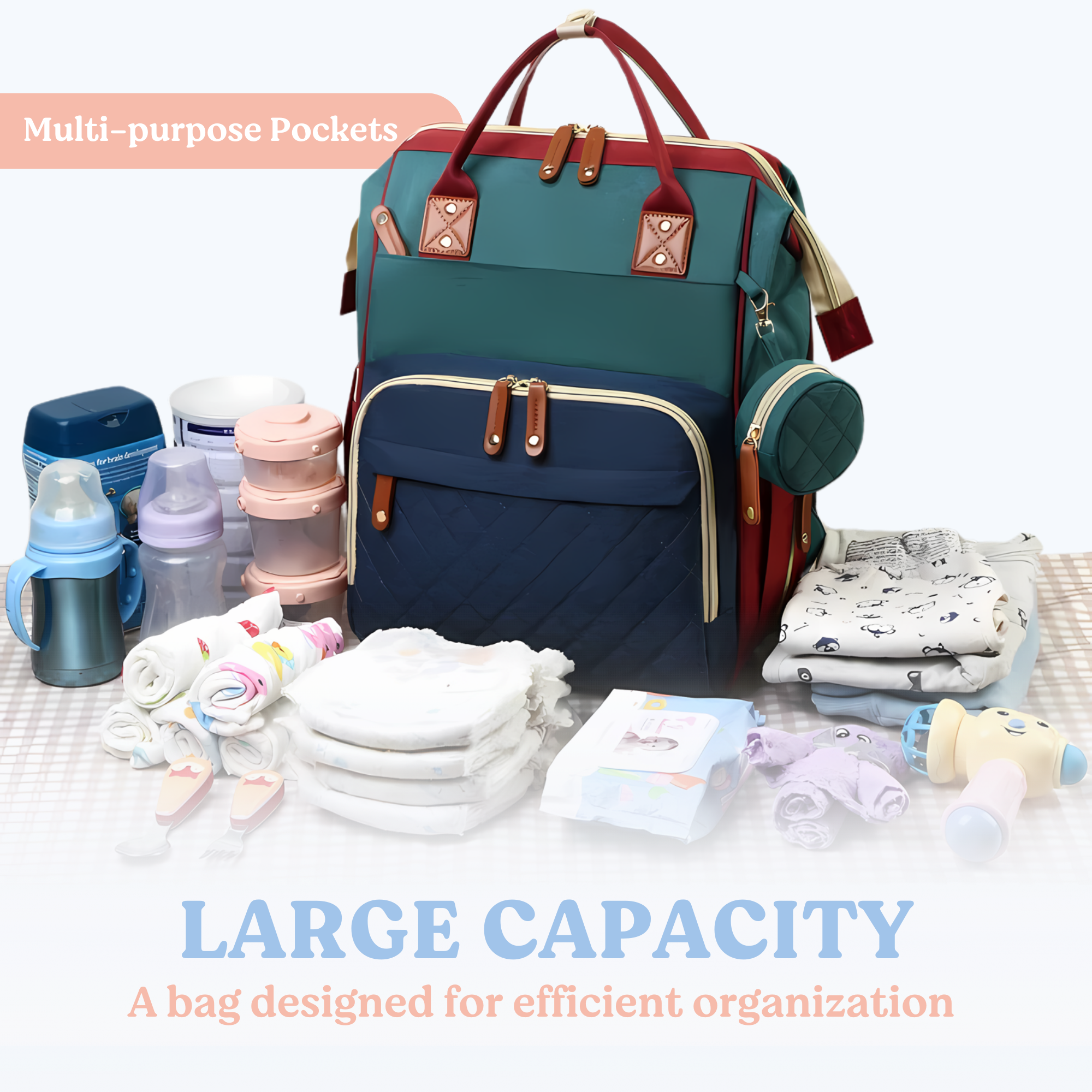 Premium Diaper Bag - SmartPlayground Int.