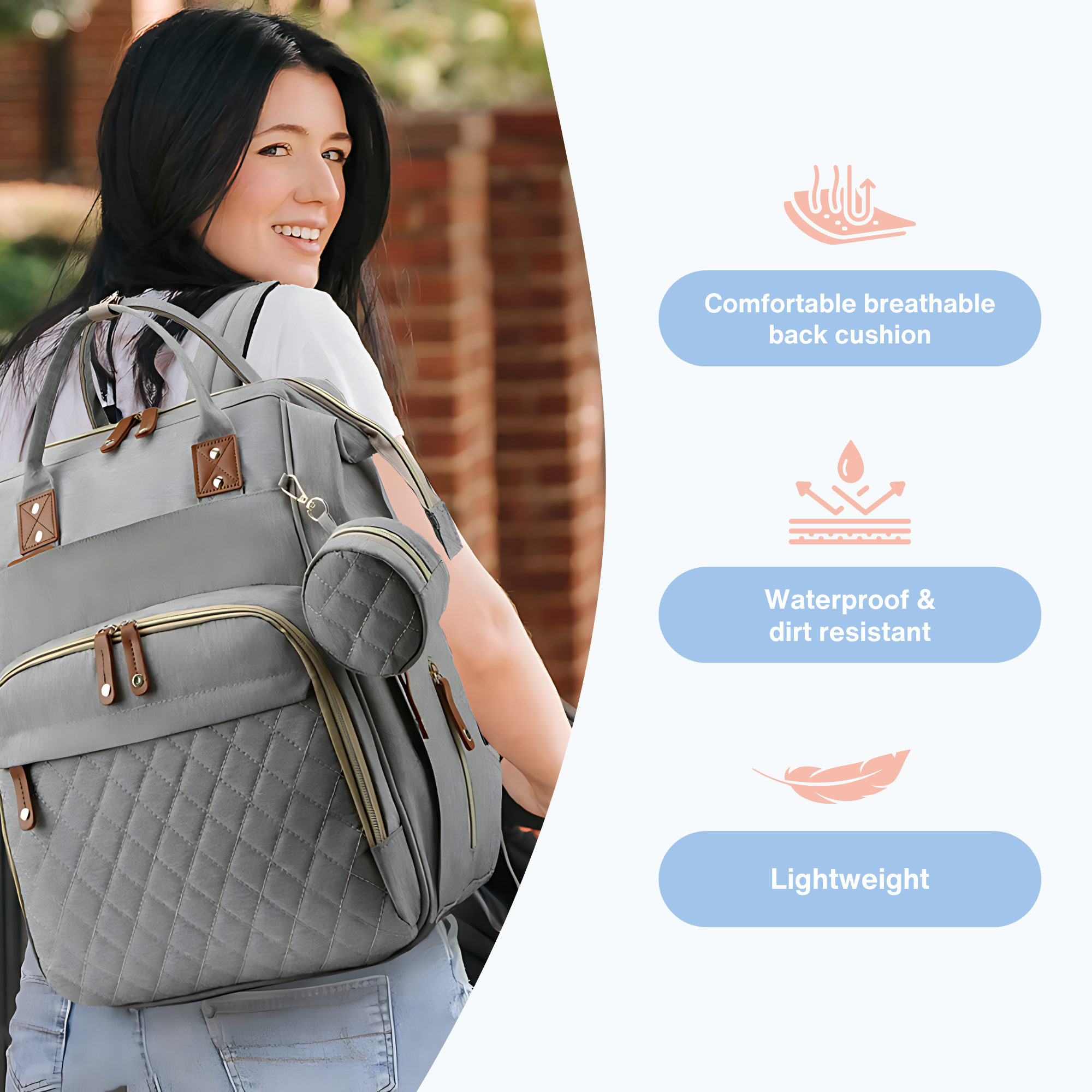 Premium Diaper Bag - SmartPlayground Int.