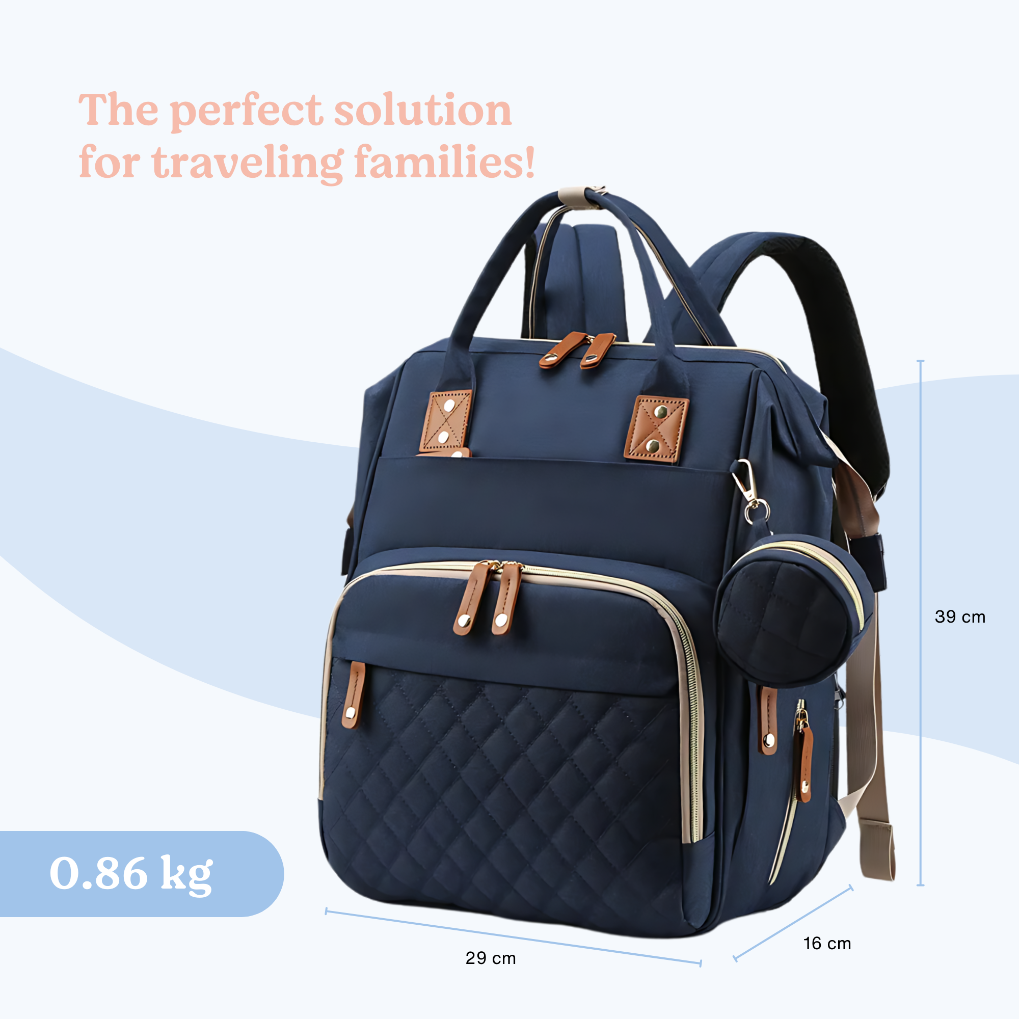 Premium Diaper Bag - SmartPlayground Int.