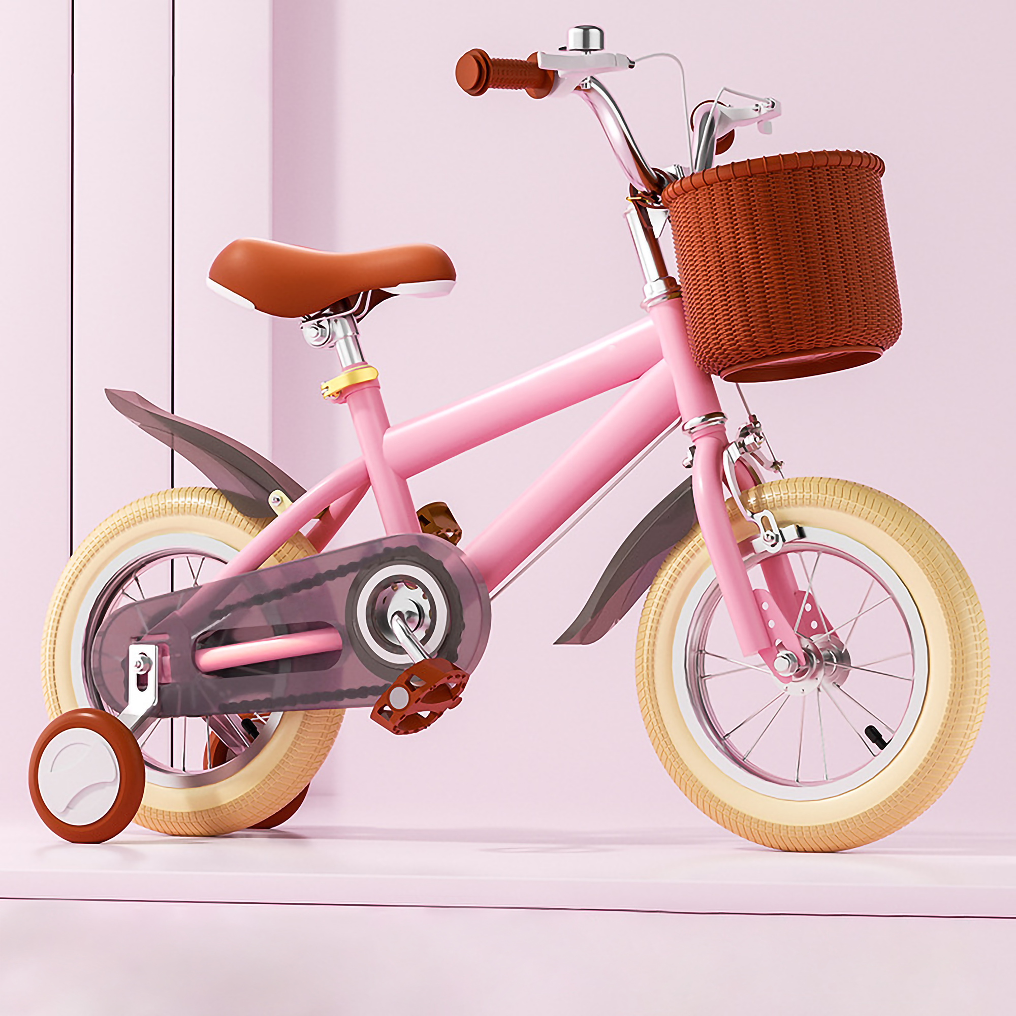 Kids' Bicycle with Training Wheels - SmartPlayground Int.