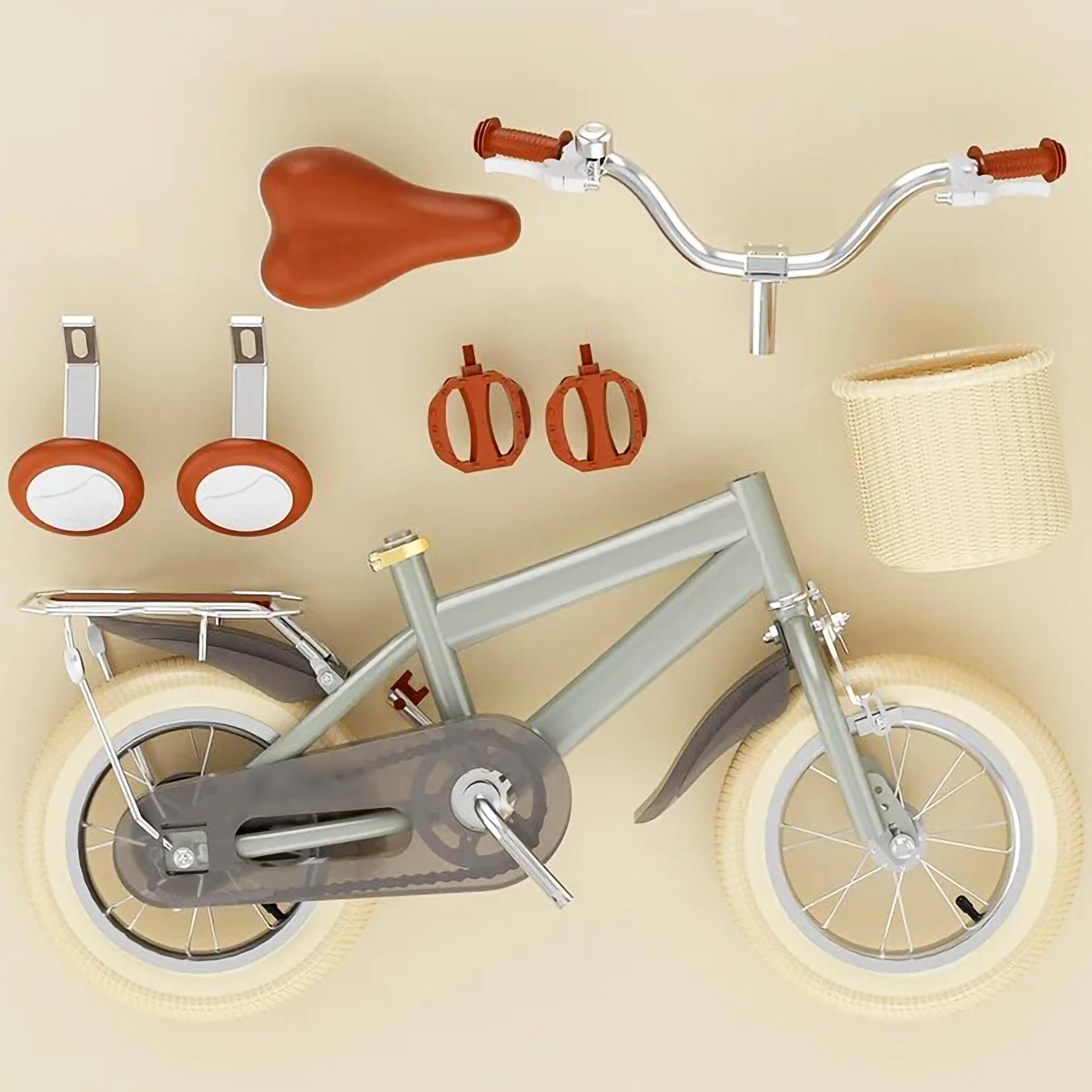 Kids' Bicycle with Training Wheels - SmartPlayground Int.