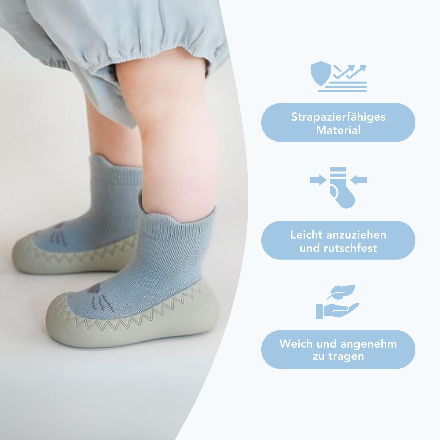 BabyStep™ - Anti-Rutsch Babyschuhe - SmartPlayground Int.