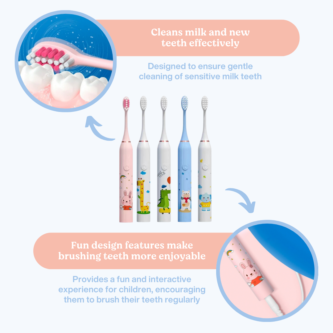 SmartBrush™ Electric Toothbrush for Kids - SmartPlayground Int.